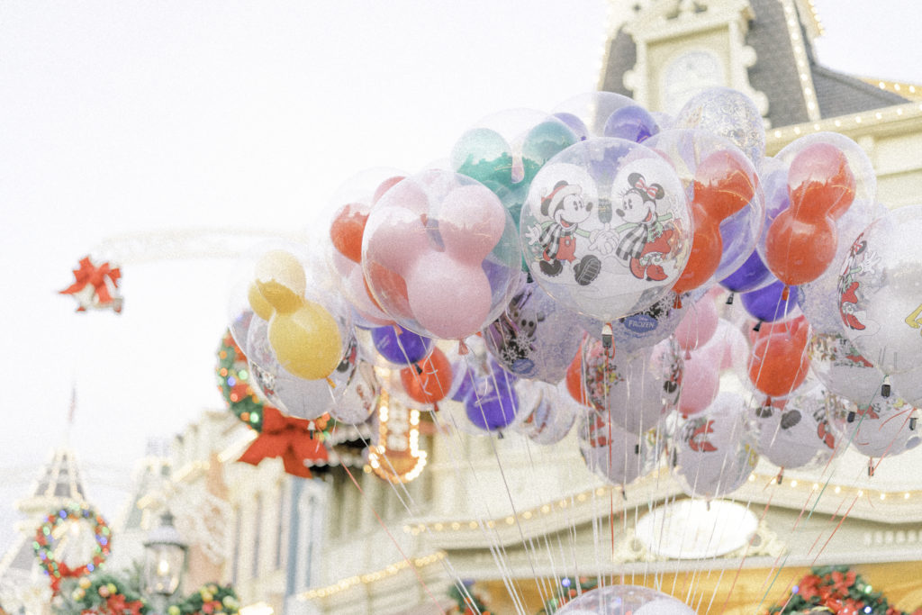 Balloons at Walt Disney World by Brittany Powell Photography